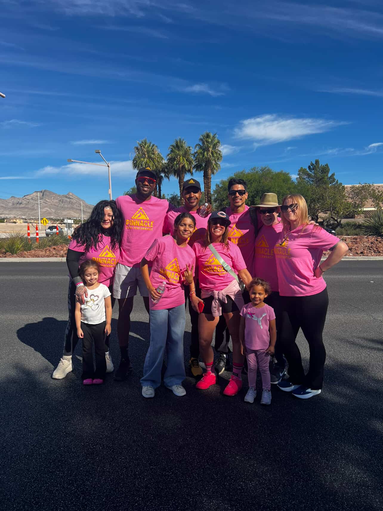 Pinnacle community at cancer awareness walk - Click to view full size